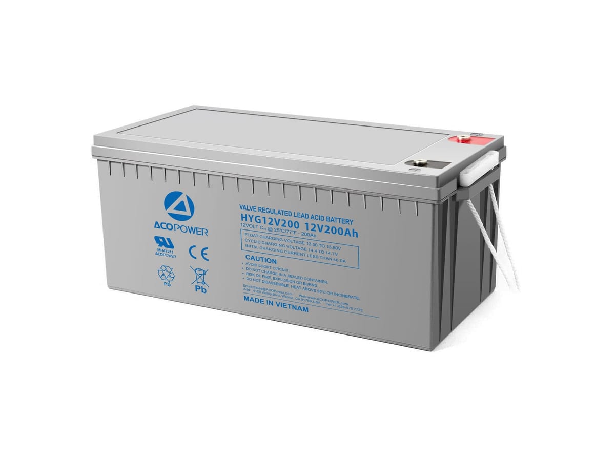 Batterie gel Must 12 V 200 Ah