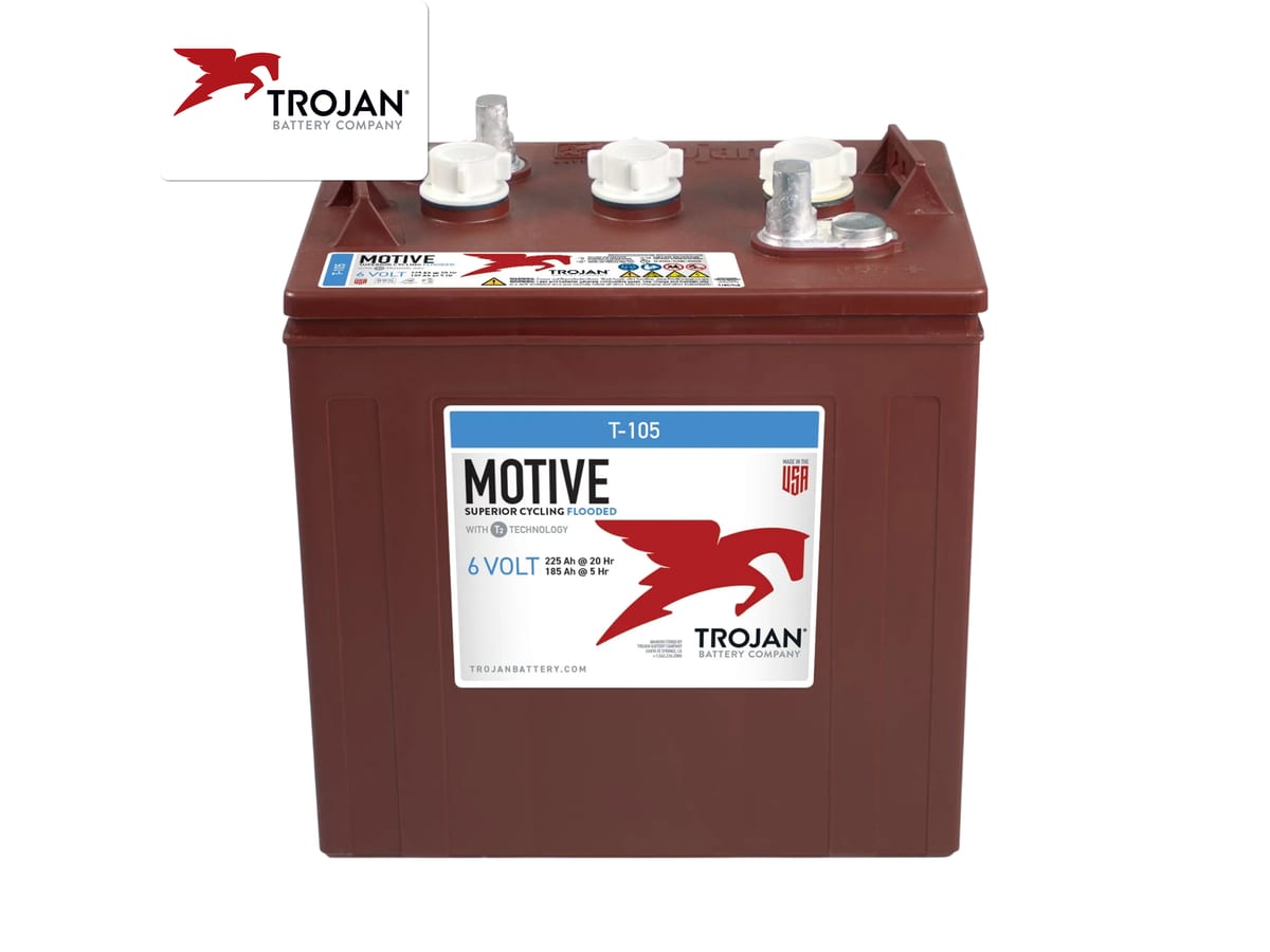 Batterie Trojan T-105 6 V 225 Ah
