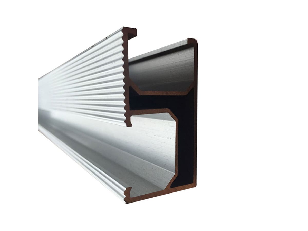Rail aluminium anodisé 4,2 m